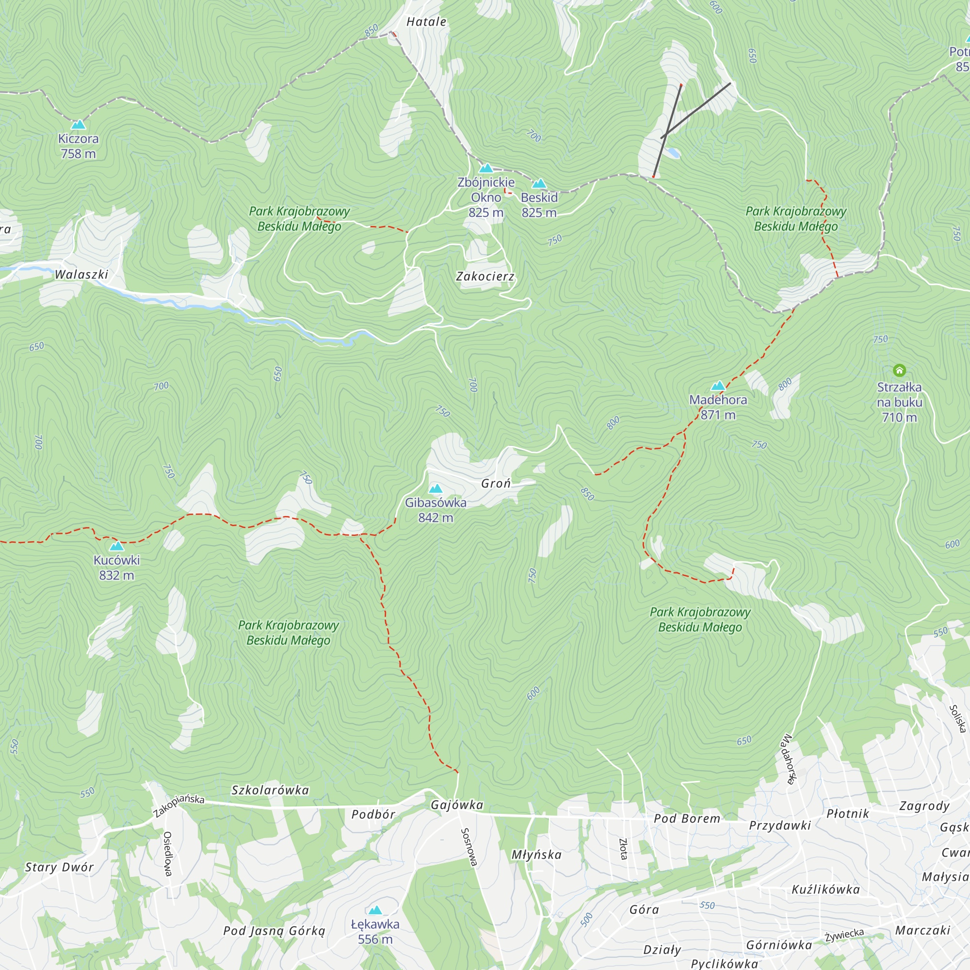 Chatka Gibasówka (u Stacha) map