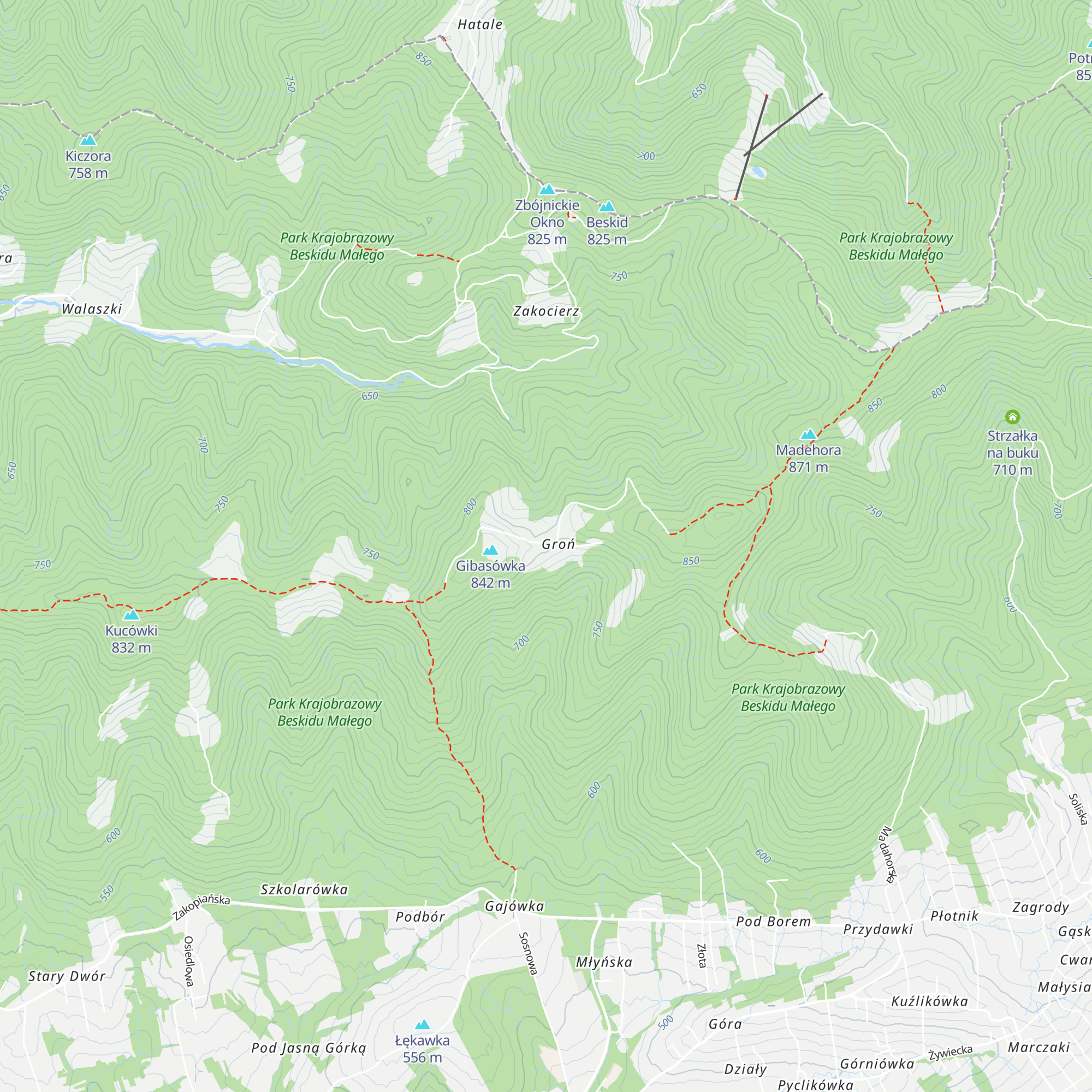Chatka Gibasówka (u Stacha) map