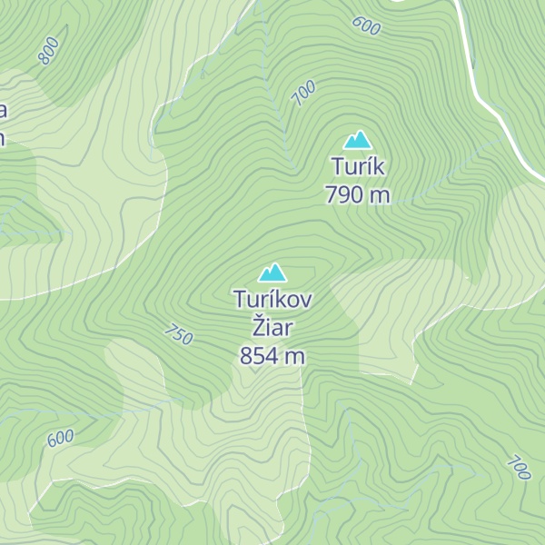 Map of Turíkov Žiar