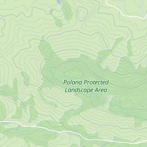Map of Jaseňový vrch