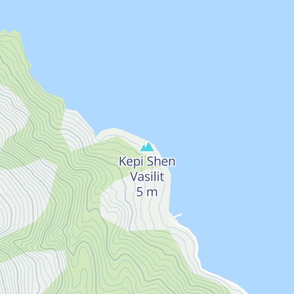 Map of Kepi Shen Vasilit