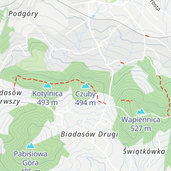 Map of Czuby