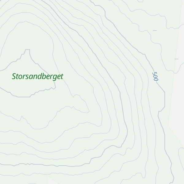 Map of Stor-Sandberget