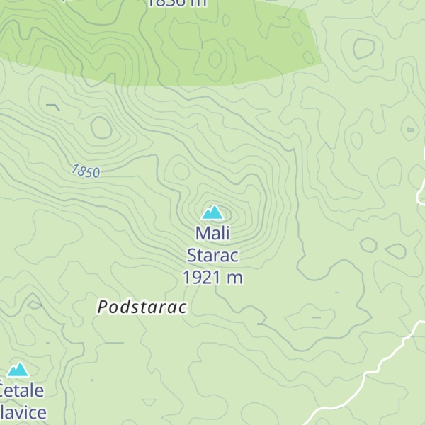 Map of Mali Starac