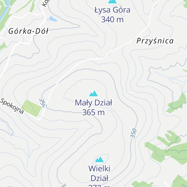 Map of Mały Dział