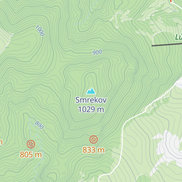 Map of Smrekov