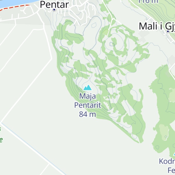 Map of Maja Pentarit