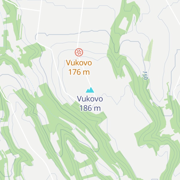Map of Vukovo
