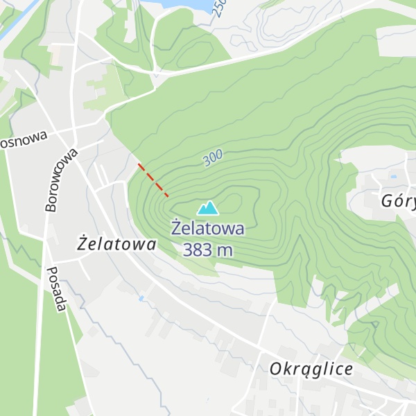 Map of Żelatowa