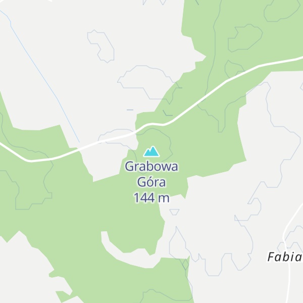Map of Grabowa Góra