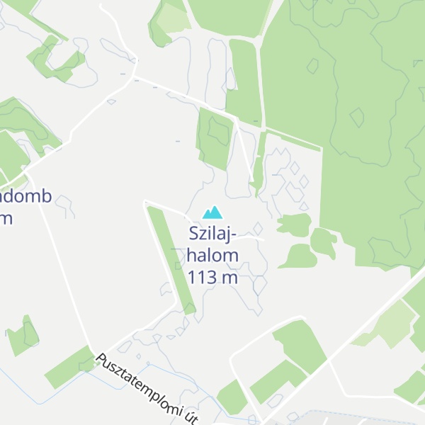 Map of Szilaj-halom