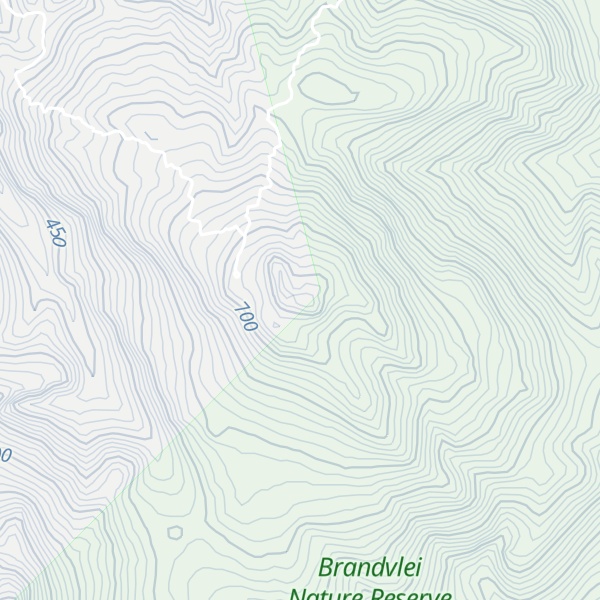Map of Bloukop