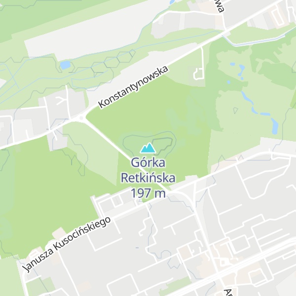 Map of Górka Retkińska