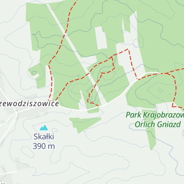 Map of Skała Rajcy