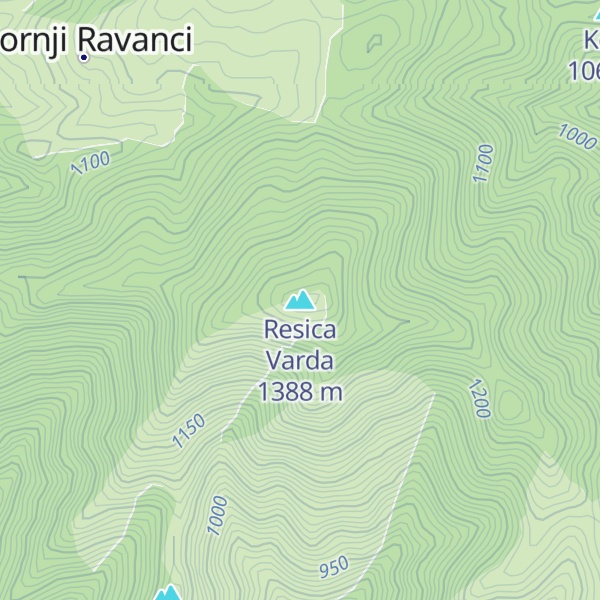 Map of Resica Varda