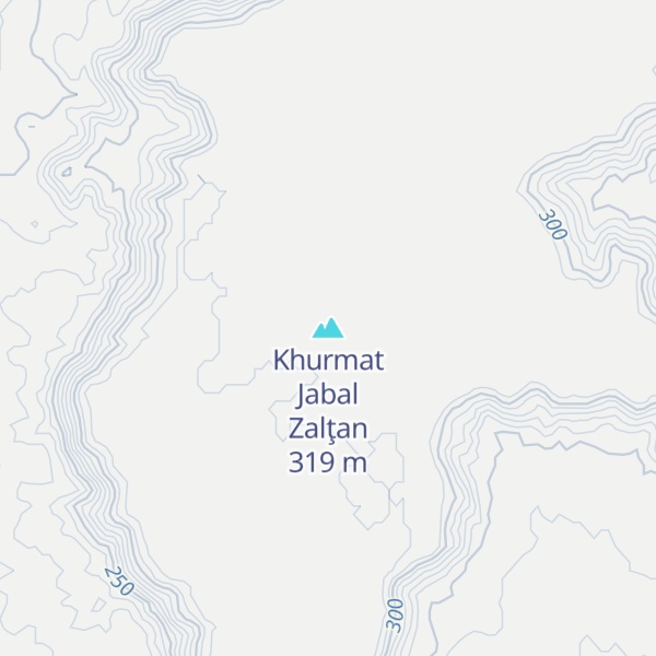 Map of Khurmat Jabal Zalţan