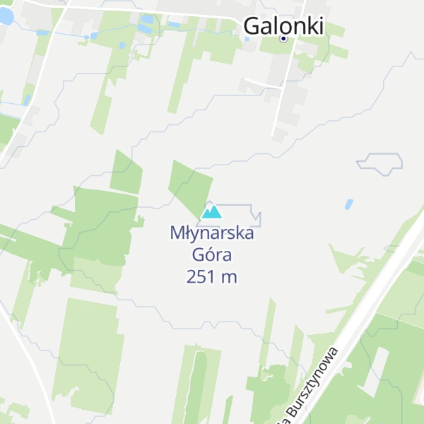 Map of Młynarska Góra