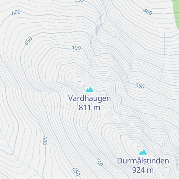 Map of Vardhaugen