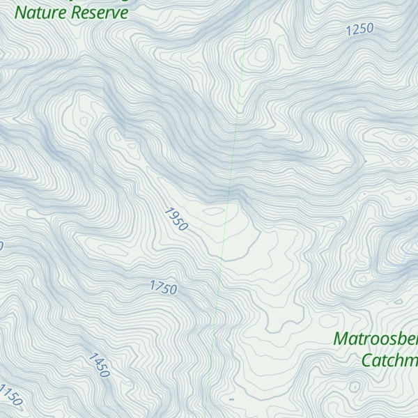 Map of Fonteintjiesberg