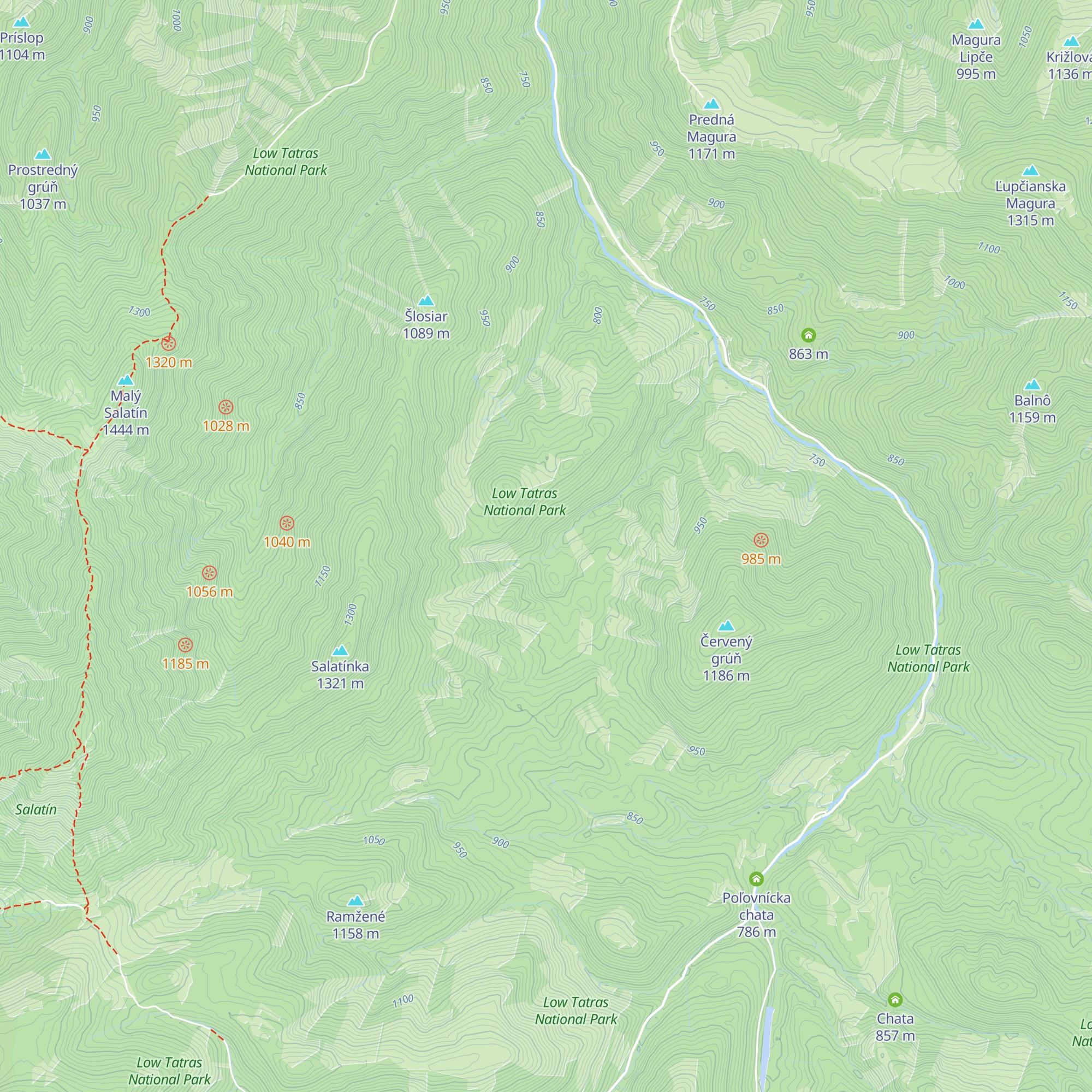 na Jackovej map