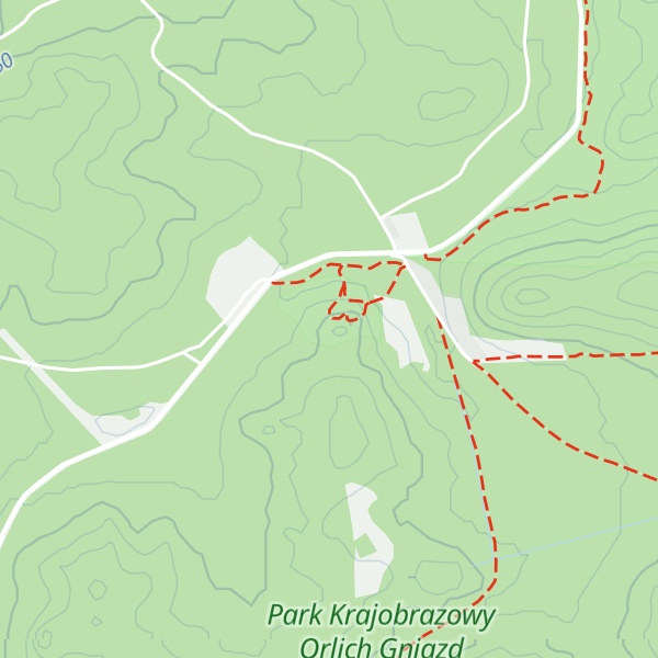 Map of Ostrężnik