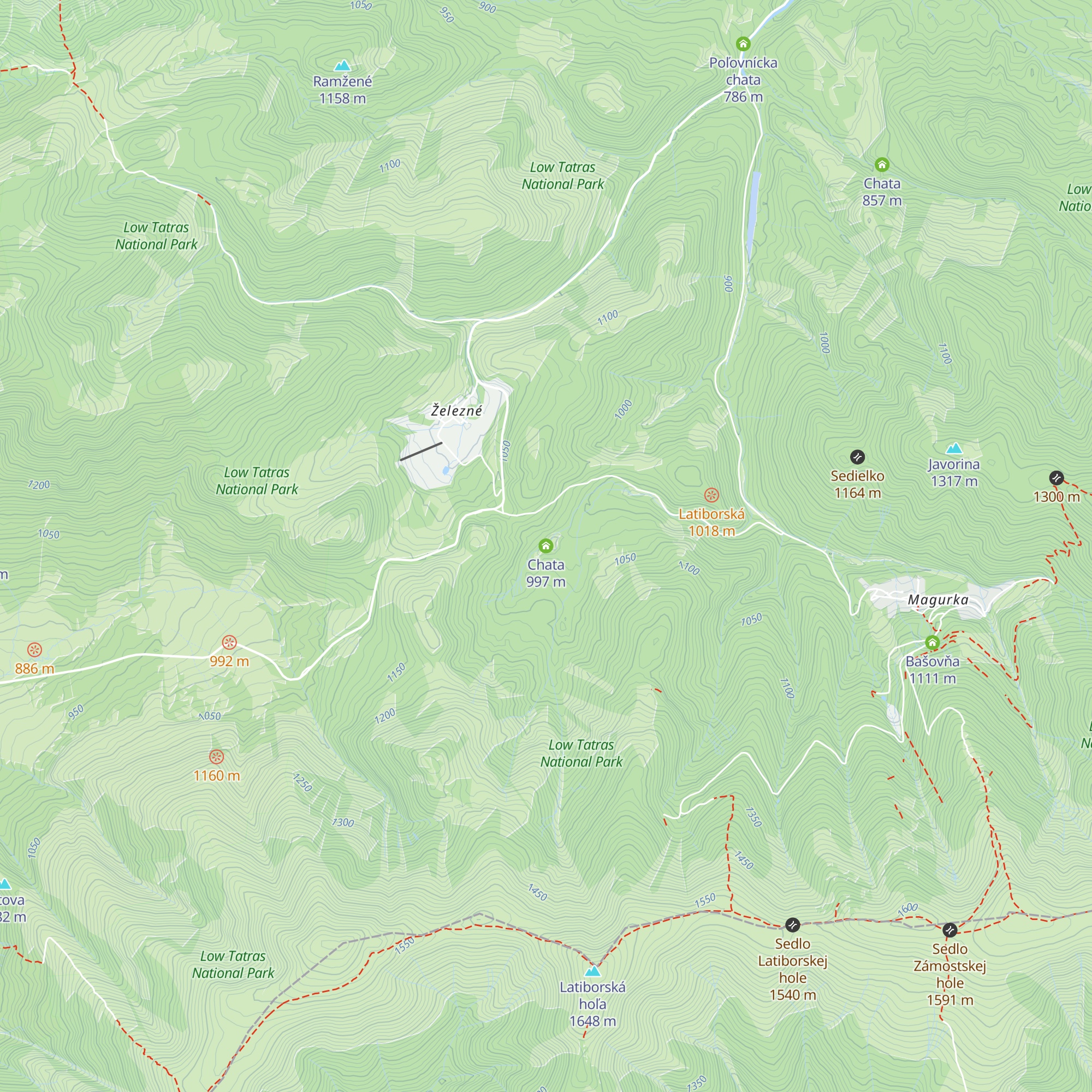 Chata map