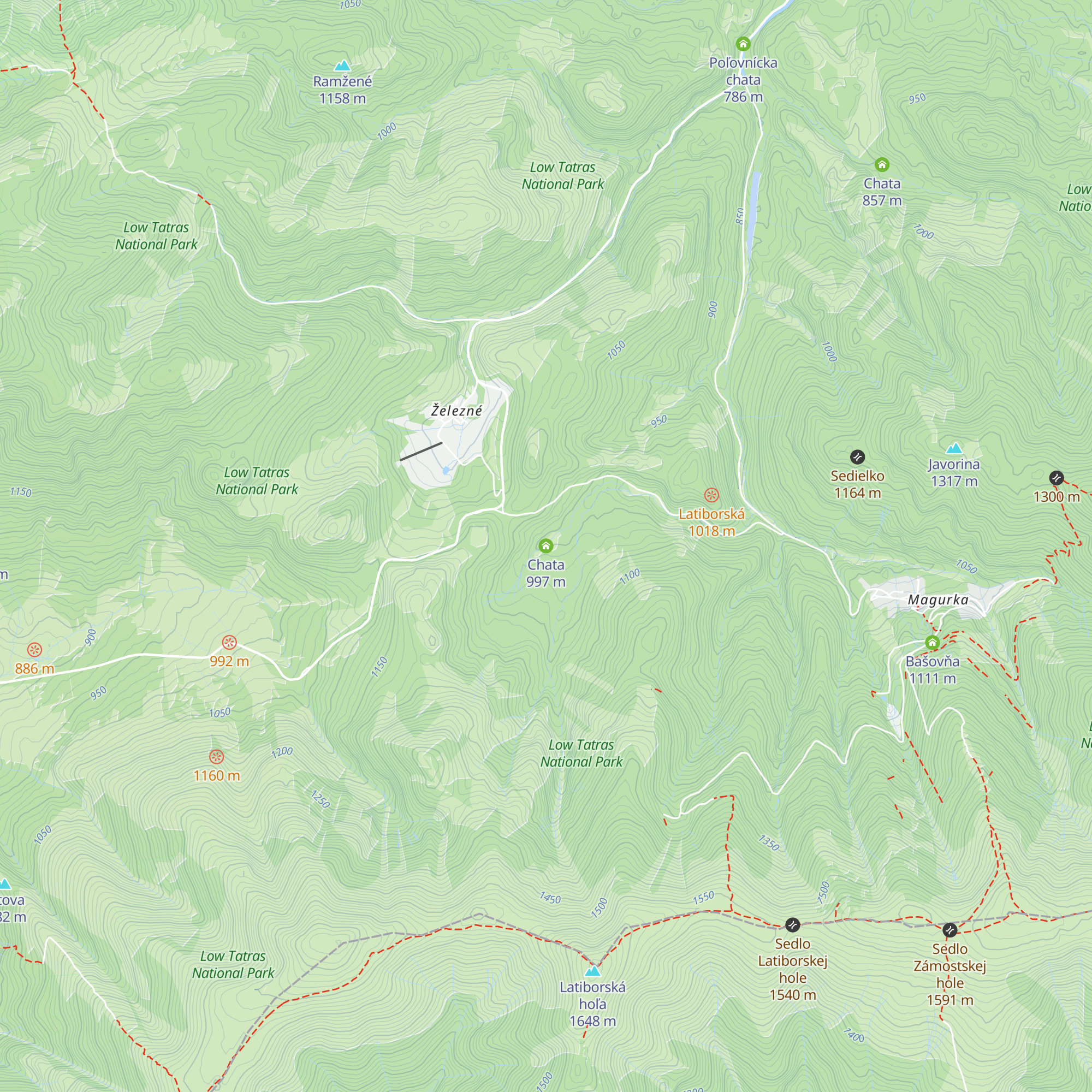 Chata map