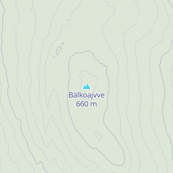 Map of Bälkoajvve