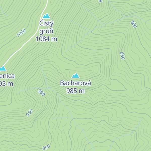 Map of Bacharová