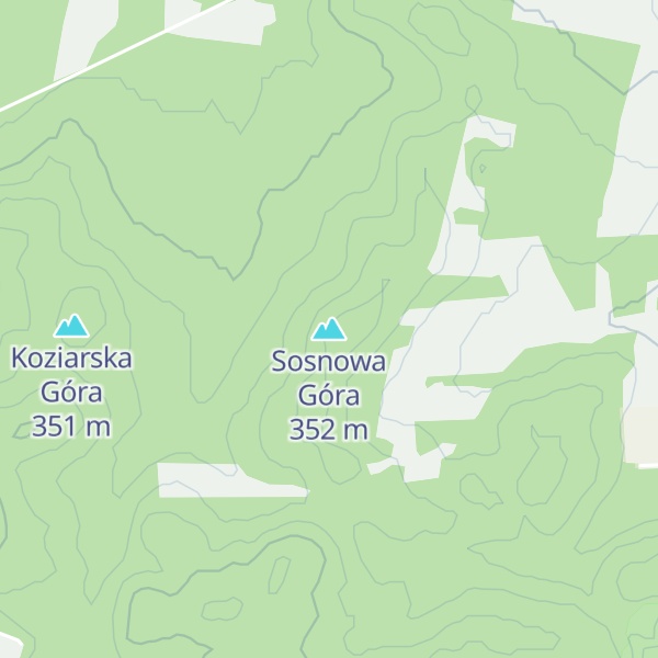 Map of Sosnowa Góra