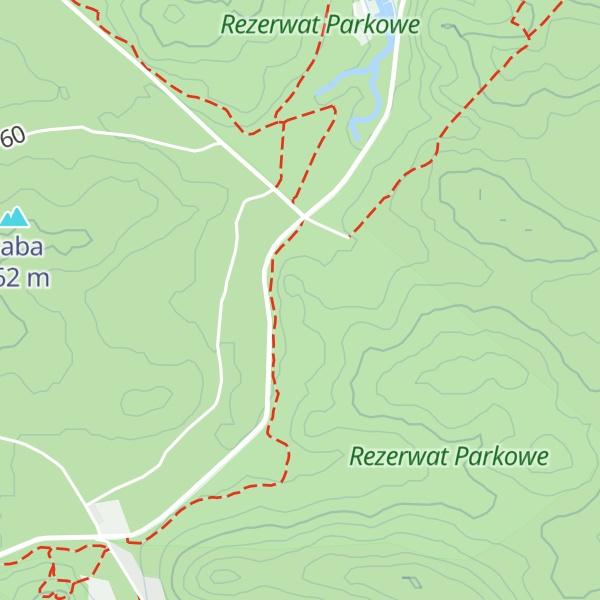 Map of Diabelskie Mosty
