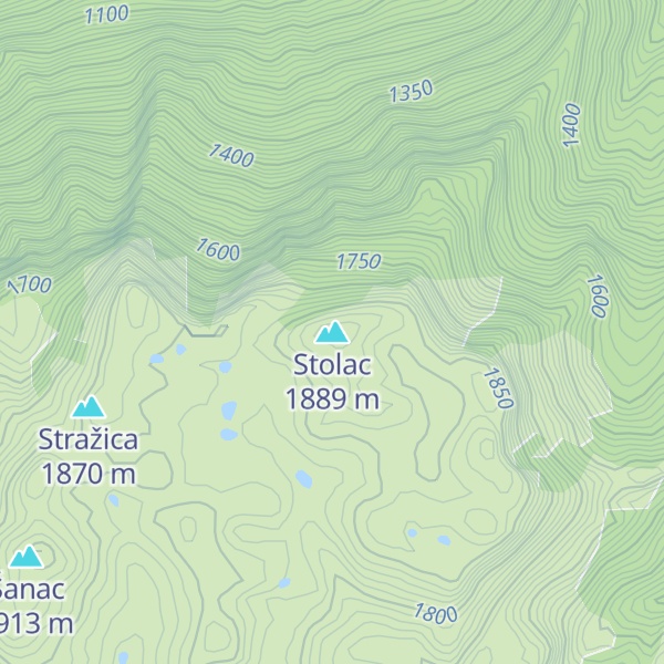Map of Stolac