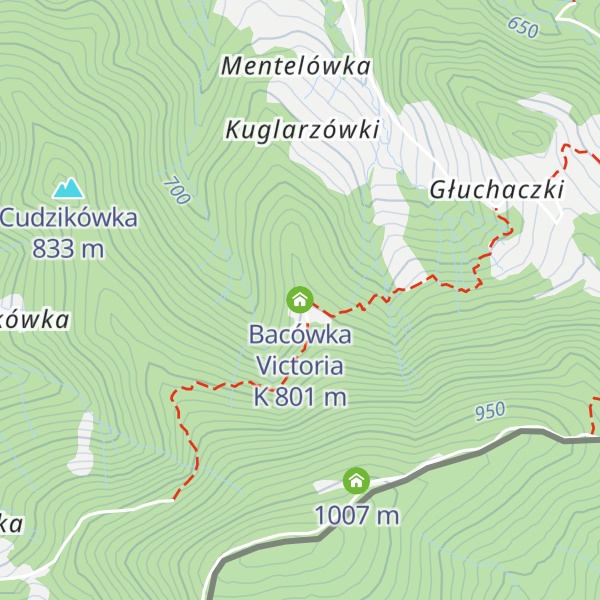 Map of Bacówka Victoria K