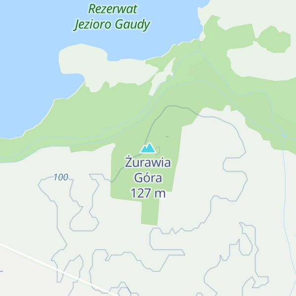Map of Żurawia Góra