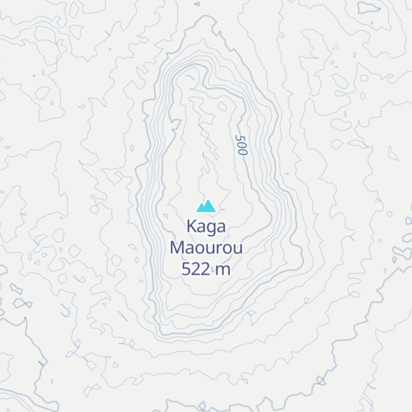 Map of Kaga Maourou