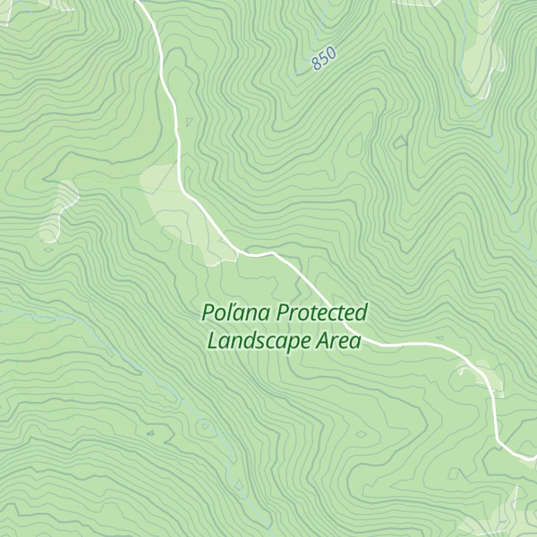 Map of Hotel Partizán