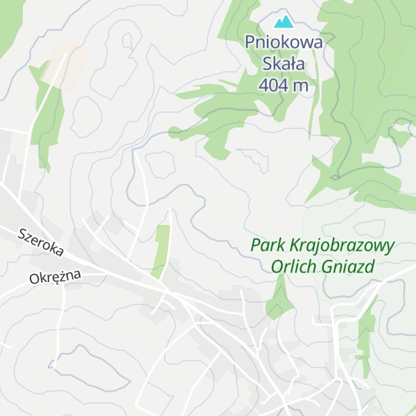 Map of Snopkowa Skała