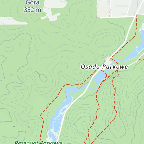 Map of Zbójnickie Skały