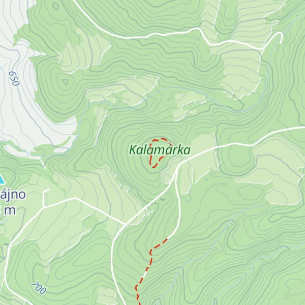 Map of Kalamárka