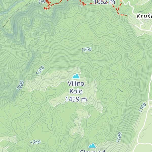 Map of Vilino Kolo