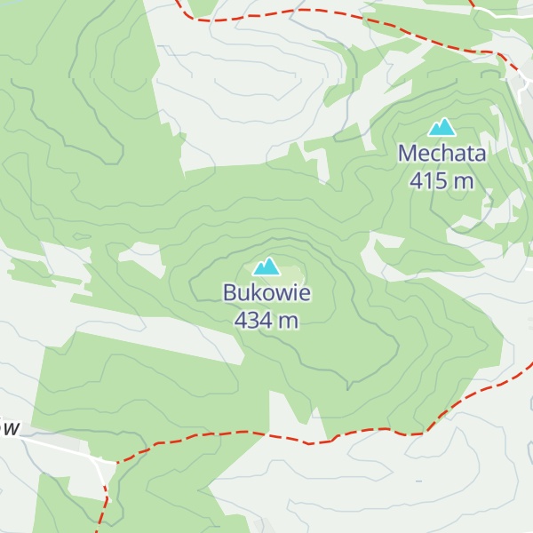 Map of Bukowie