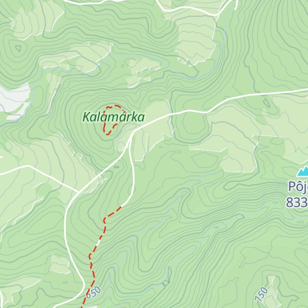 Map of Chatka Ruženka