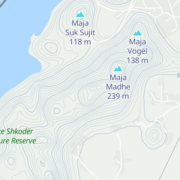 Map of Kodra Suka e Moksetit