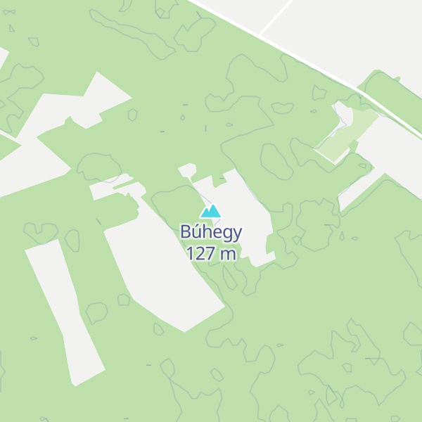 Map of Búhegy