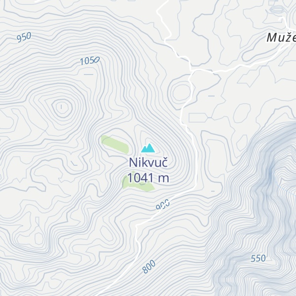 Map of Nikvuč