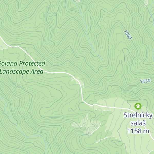Map of Ondrišova chata