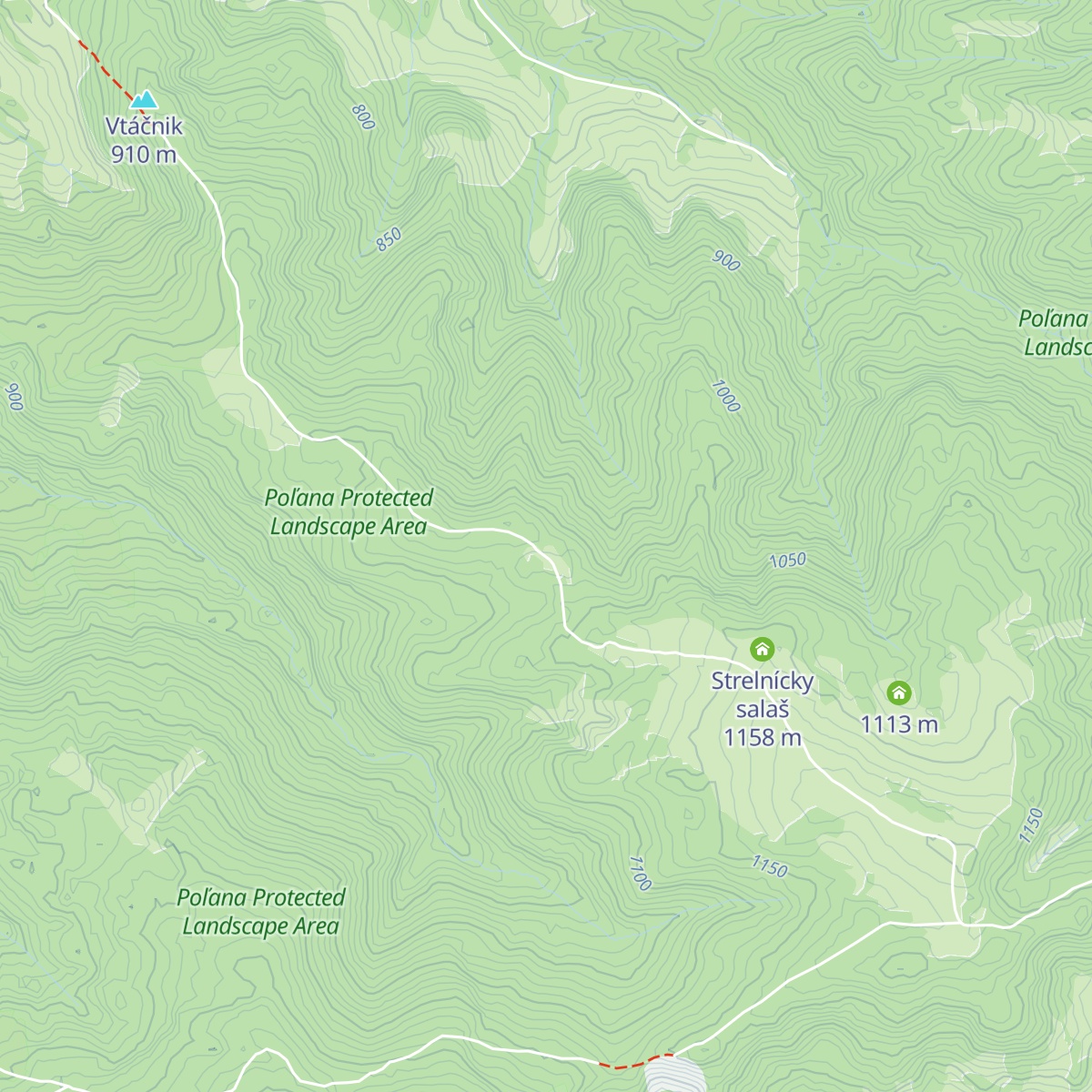 Ondrišova chata map