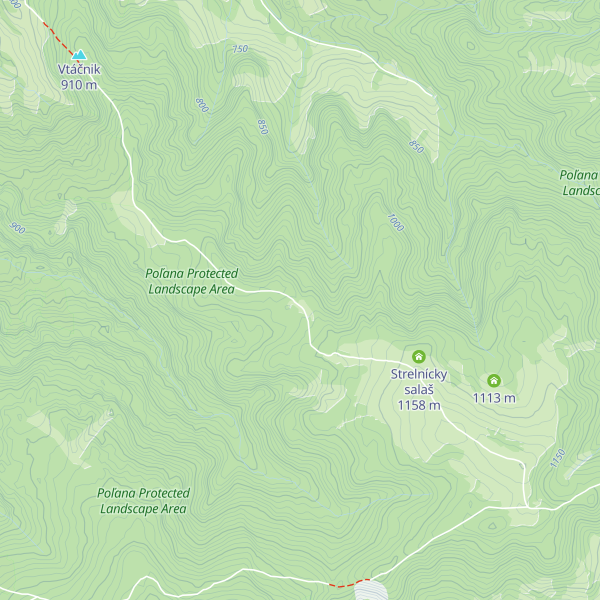 Ondrišova chata map