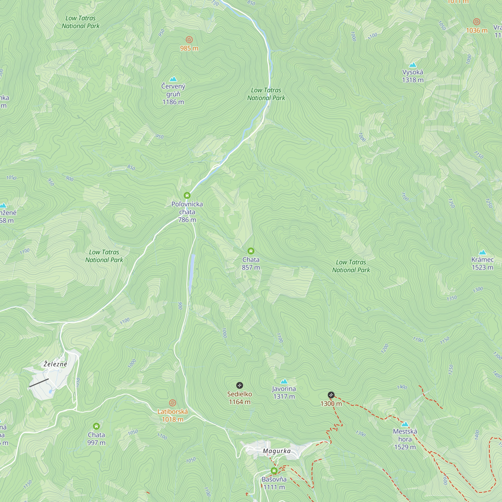 Chata map