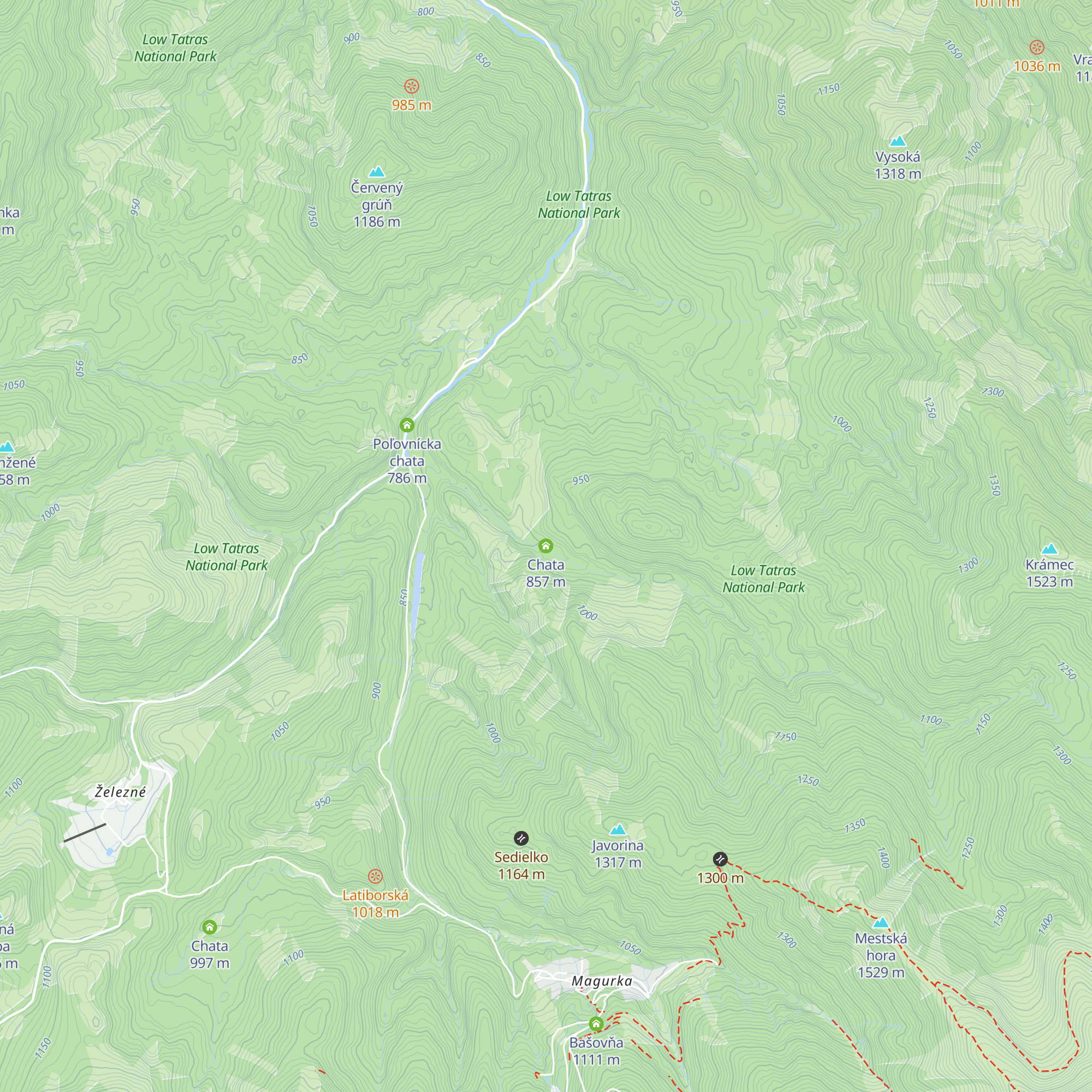 Chata map